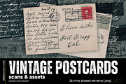 Vintage Postcard Bundle, an Object Graphic by olsonstudios.media (Thumbnail 1 of 3)