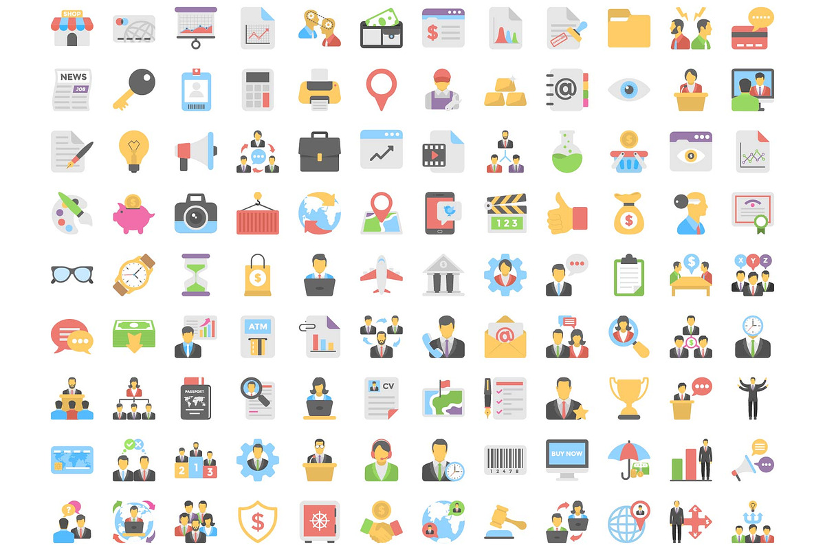 Comprehensive Business Icon Set., an Icon by Vector Portal (Photo 4 of 5)