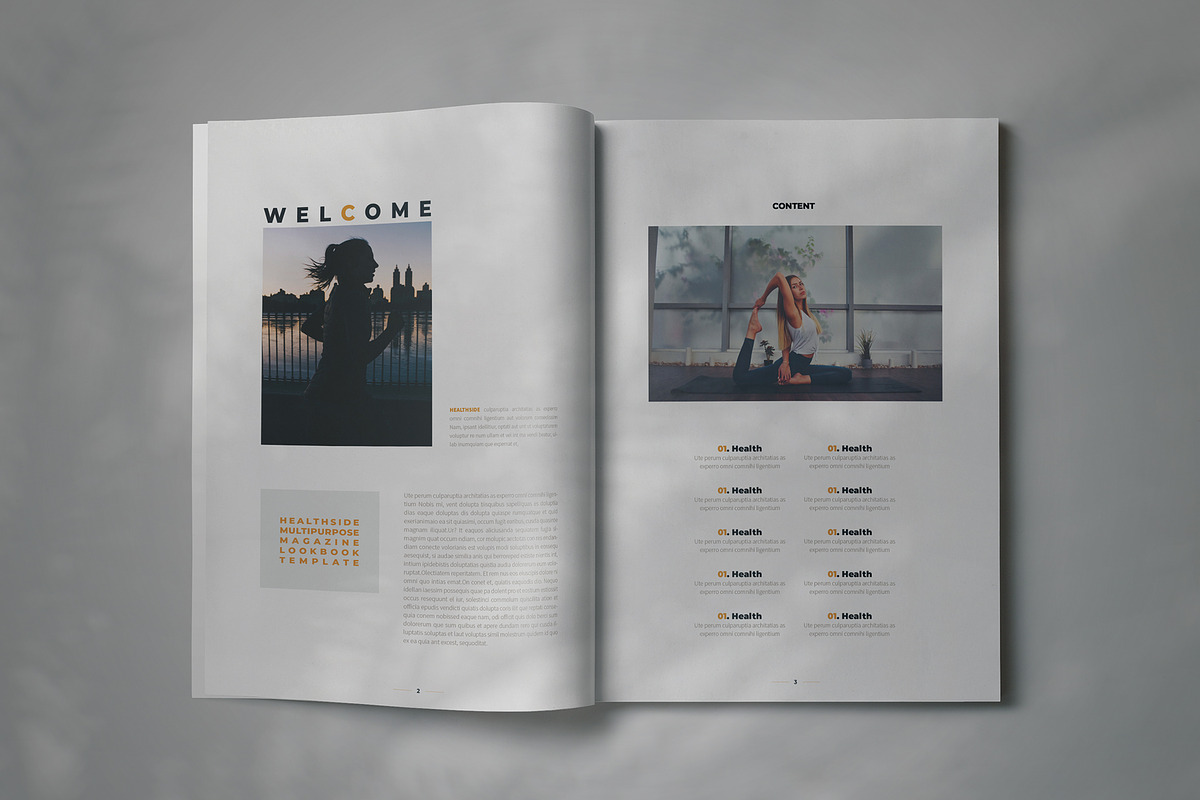 HEALTHSIDE - Magz Lookbook Template, a Magazine Template by Indotitas (Photo 3 of 11)