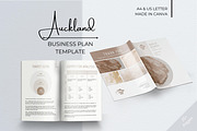Professional Business Plan Template, a Magazine Template by B2 Studio (Thumbnail 1 of 11)