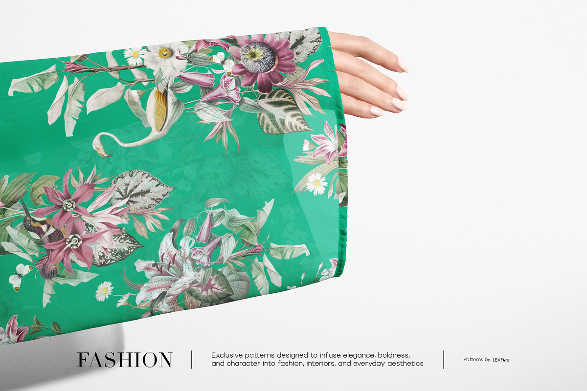 Tropica Pattern And Motifs, a Pattern Graphic by LEAFure (Photo 3 of 9)