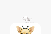 21 Chihuahua Clipart, an Animal Illustration by Pati Charm Studio (Thumbnail 6 of 8)