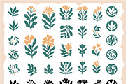 Elegant Botanical Floral Design Kit, a Decorative Illustration by Lettering_Logo (Thumbnail 7 of 15)