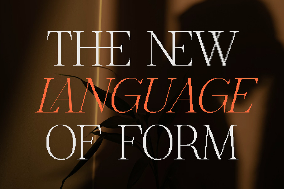 The Pixel Editorial – Modern Serif, a Sans Serif Font by Lettertype Studio (Photo 6 of 15)