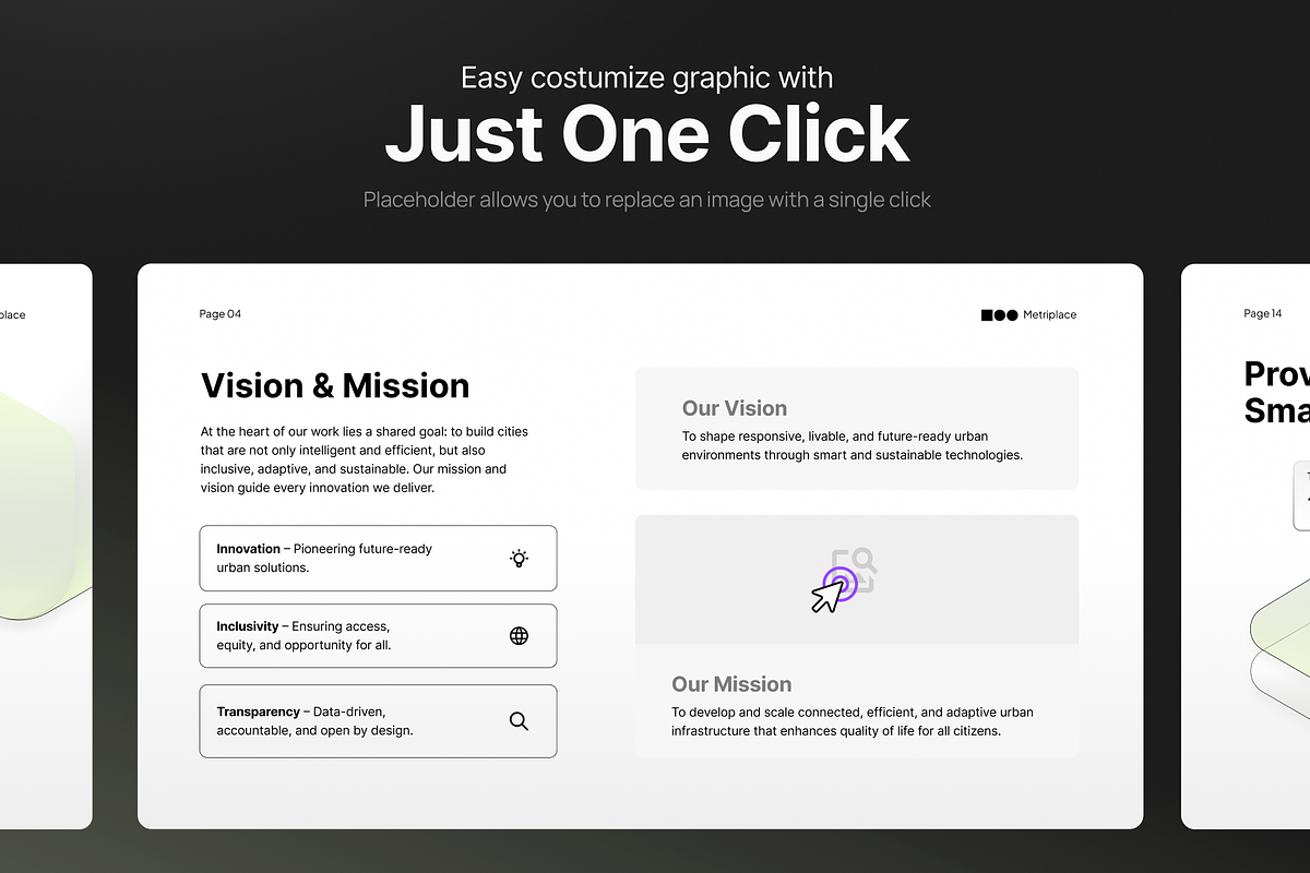 Smart City Architecture Pitch Deck, a Presentation Template by pickolabstudio (Photo 5 of 6)