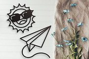 100 Summer Elements - Laser Cut File, an Object Graphic by Arshad Ali (Thumbnail 7 of 11)