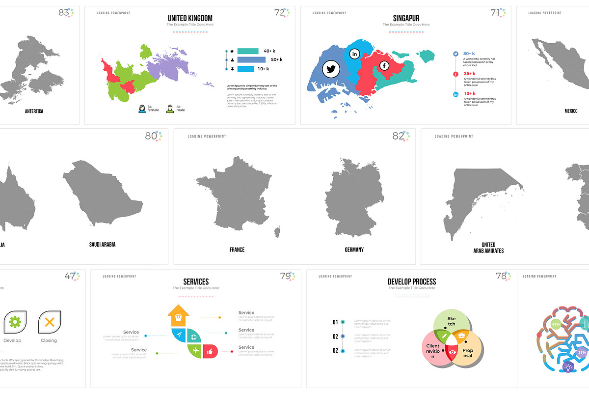Loading PowerPoint Template, a Presentation Template by ZAAS (Photo 10 of 11)