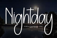 Nightday | Script Font