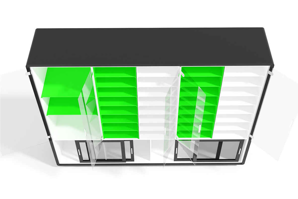 Cabinet Furniture 3D Model, a Furniture 3D Model by mrfauzi (Photo 13 of 13)