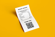 Receipt Mockup, a Wearable Device Mockup by Artnivora.Std (Thumbnail 3 of 5)