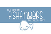 Fishfingers, a Sans Serif Font by Brittney Murphy Design (Thumbnail 1 of 2)