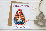 Comic Style Pop Art Girls PNG, a Graphic by CitraGraphics (Thumbnail 5 of 6)