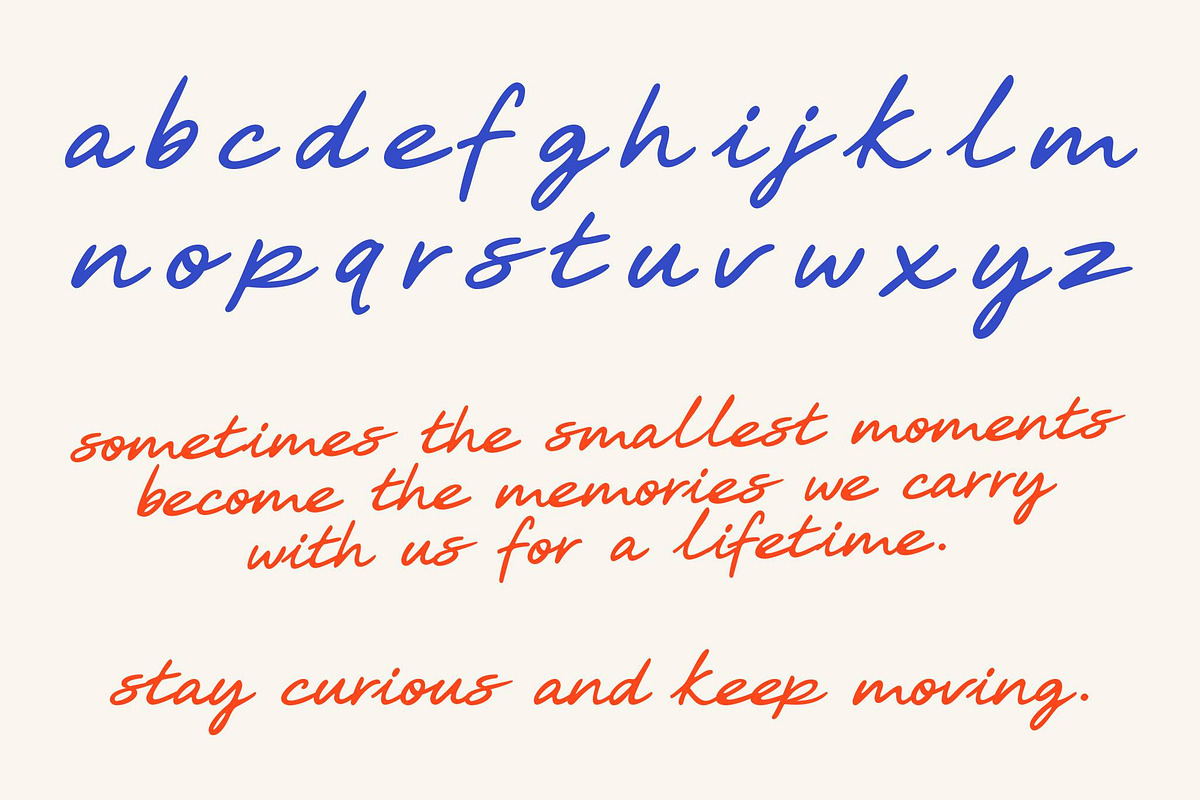 Longmile Font, a Handwritten Font by Madjack.font (Photo 5 of 12)