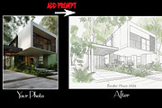 07 AI Prompt Archi Kit, an Illustration by 3d_model_tifotizi (Thumbnail 3 of 9)