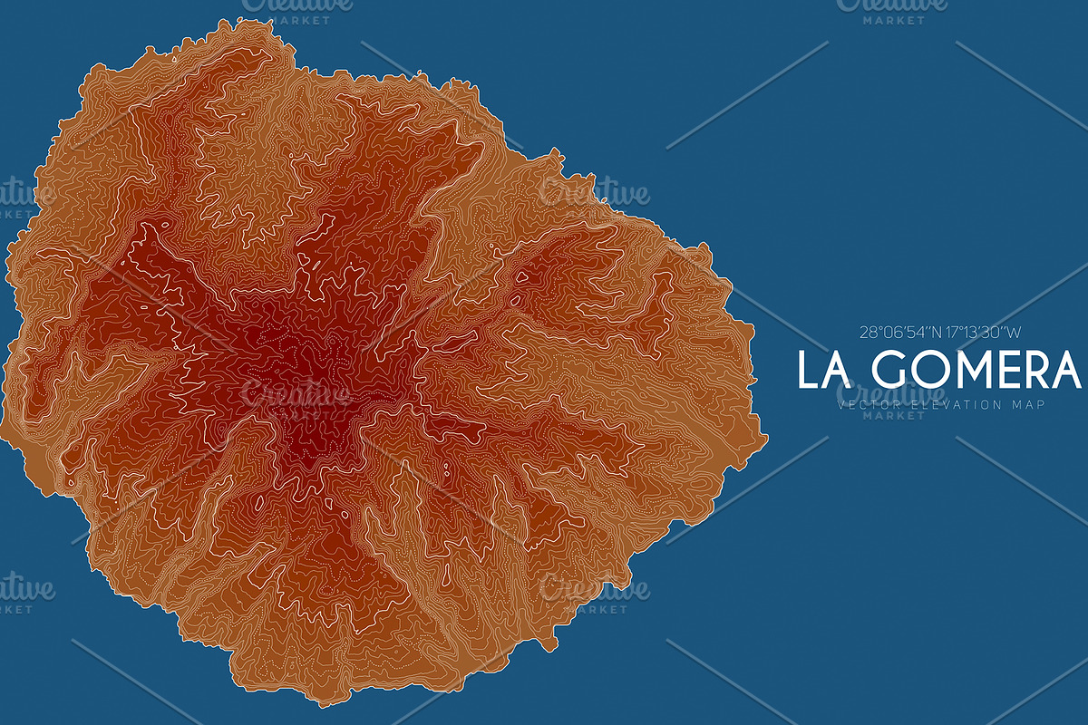 Canary Islands Maps, an Object Graphic by GarryKillian (Photo 5 of 7)