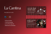 La Cantina - Facebook Ads, a Social Media Template by StreaksideStd (Thumbnail 1 of 3)