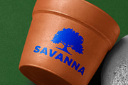 Painted Terracotta Logo Mockup, a Product Mockup by GfxFoundry (Thumbnail 4 of 4)