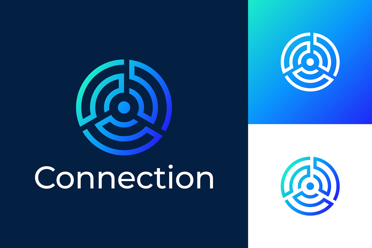 Technology Logo Connection Network, a Branding & Logo Template by Signatoro (Photo 1 of 4)