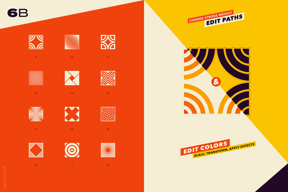 96 Logo Marks & Geometric Shapes, a Branding & Logo Template by Samolevsky (Photo 18 of 24)