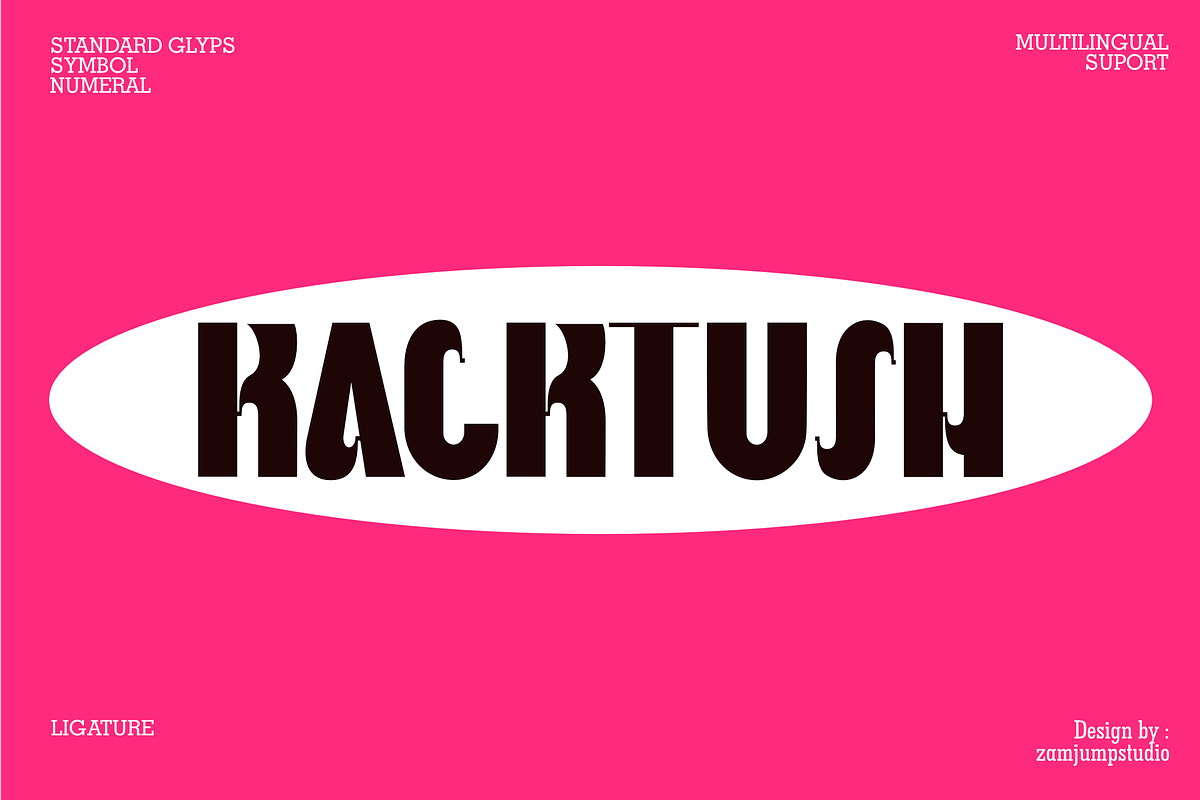 Fellyu - Unique Bold Display, a Font by zamjumps (Photo 3 of 12)