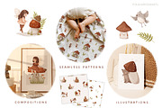 Mushroom Fairies. Kids collection, an Animal Illustration by polikarpovaart (Thumbnail 2 of 15)