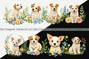 Dog Embroidery Clipart, a Graphic by Artnoy (Thumbnail 2 of 5)