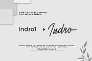 Avillah - A Modern Script, a Script Font by khurasan (Thumbnail 6 of 7)