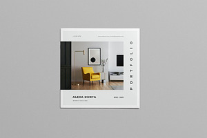 Square Interior InDesign Template