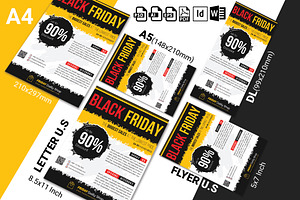 Black Friday Flyer Template Vol-03