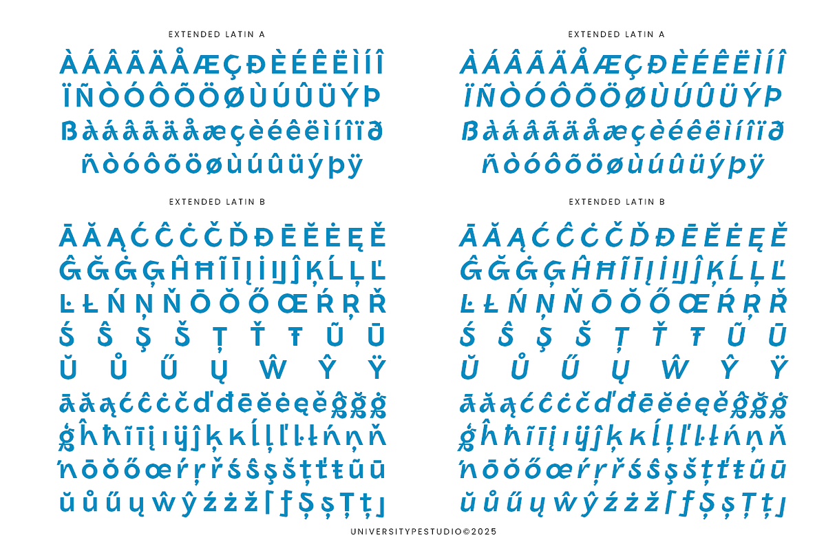 UT Ogah - An Experimental Display, a Sans Serif Font by Universitype (Photo 6 of 12)