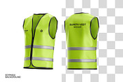 Safety Vest Uniform Mockup, an Apparel Mockup by RamStudio2 (Thumbnail 9 of 15)