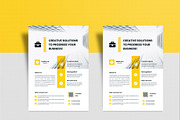 Minimal Clean Business Flyer Design, a Flyer Template by mijli (Thumbnail 3 of 12)