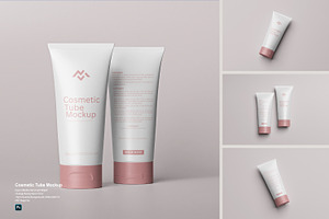 Cosmetic Tube Mockup