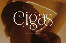 Cigas Elegant Serif Font