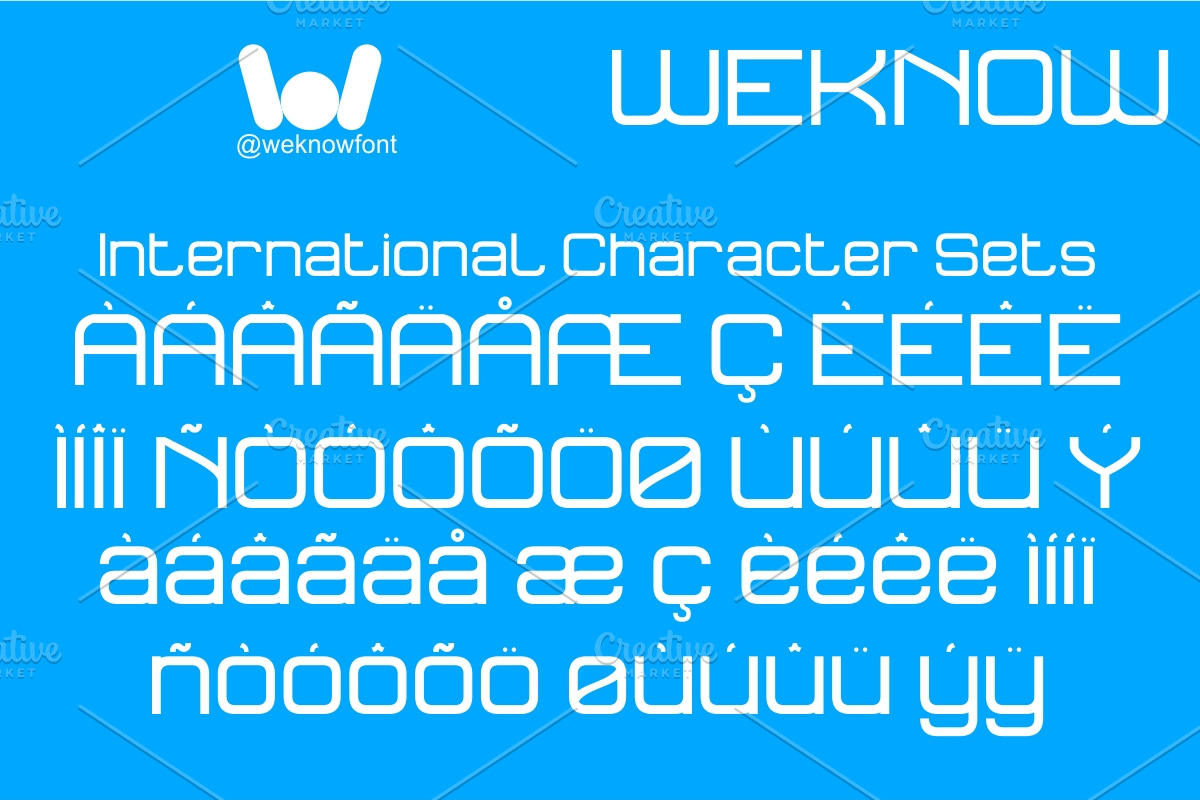 Forever Font, a Sans Serif Font by weknow (Photo 9 of 9)