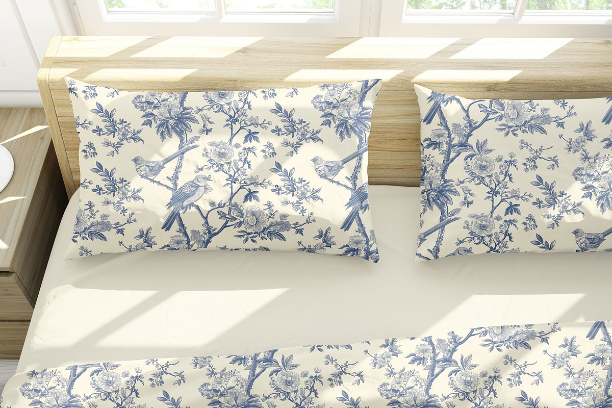 Toile de Jouy Patterns Bundle, a Pattern Graphic by Olya Creative (Photo 40 of 41)