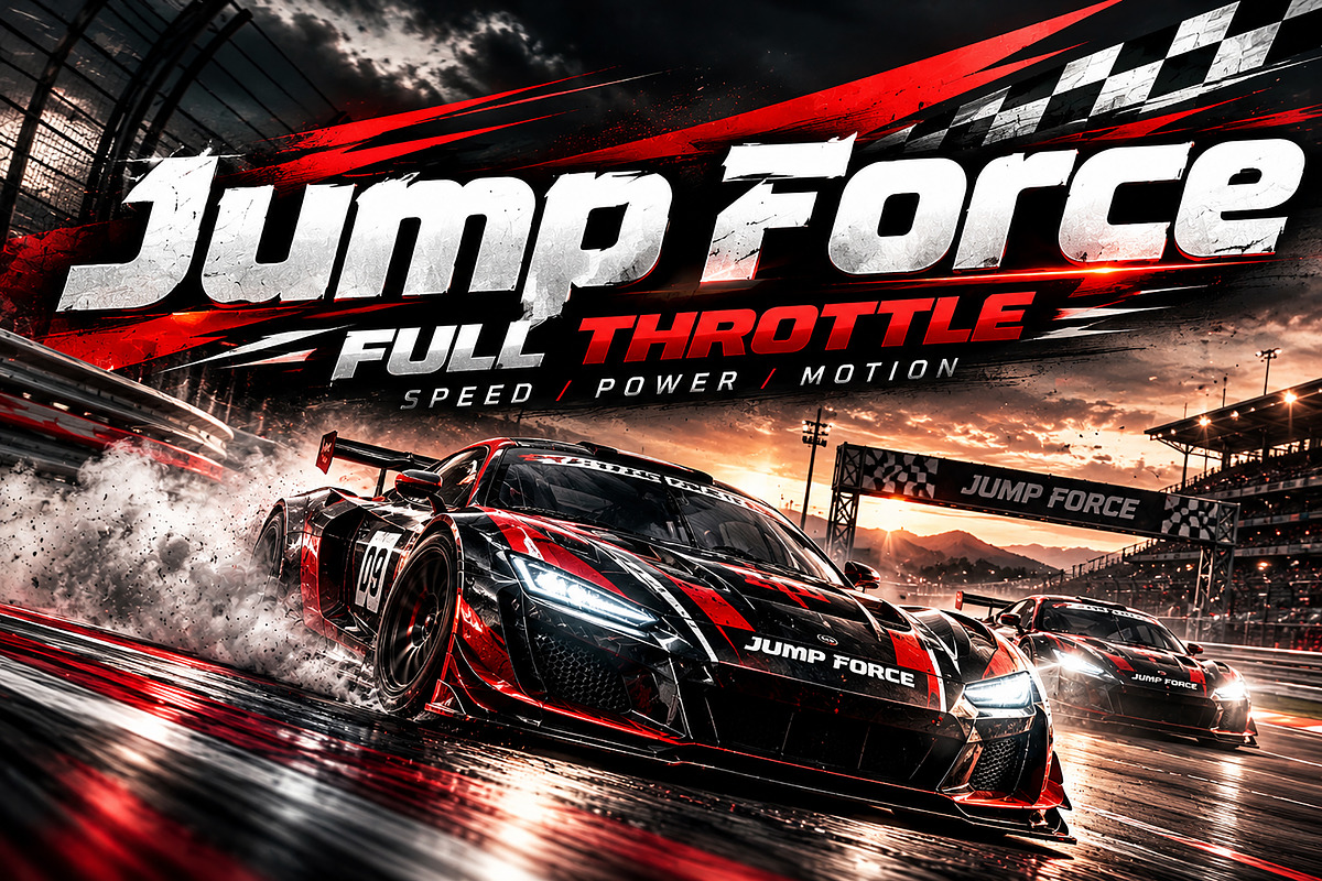 Jump Force, a Script Font by Wow Magic (Photo 3 of 5)