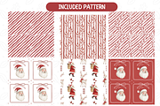 Classic Christmas Watercolor Set, an Illustration by TatiMockup (Thumbnail 6 of 7)