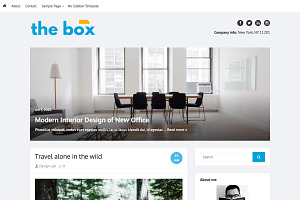 The Box WordPress Theme