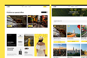 Travel Agency Figma Template, an UI Kit Template by Rozepaars Design (Thumbnail 3 of 5)