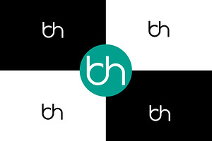 BH Abstract Logo Design.