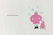 Winter Characters, a Seasonal Illustration by Annakniaz (Thumbnail 3 of 13)