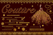 Couture Brushes for Photoshop, a Brush Add-On by FaeryDesign (Thumbnail 1 of 4)