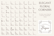 Bohemian Floral Branding Kit, a Decorative Illustration by Lettering_Logo (Thumbnail 8 of 11)