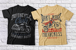 Old Biker Label Font Bonus