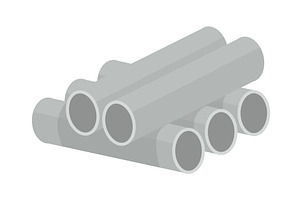 Building material. Heap of, an Illustration by Things for designers