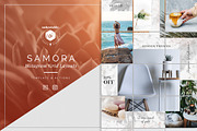 Samora Instagram Posts Layout, a Social Media Template by The Iconic (Thumbnail 1 of 7)