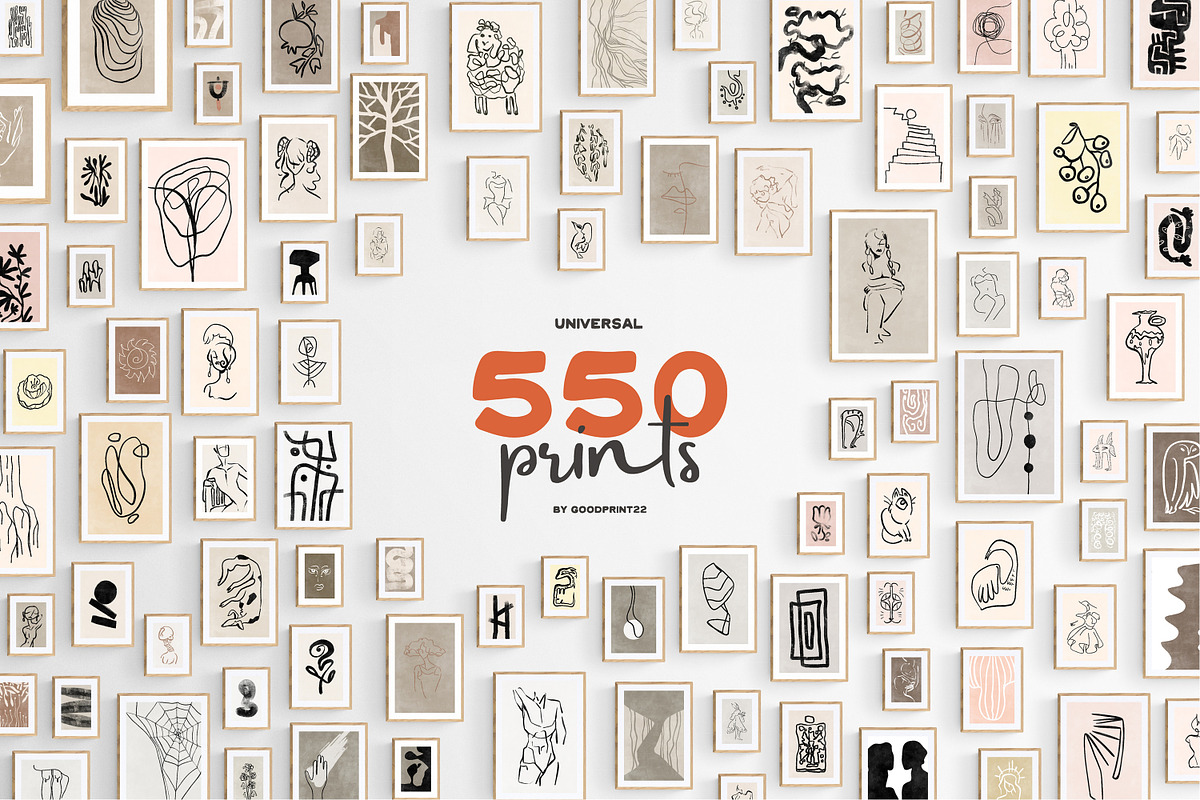 2500+ Eclectic Prints, a Decorative Illustration by GoodPrint22 (Photo 4 of 10)