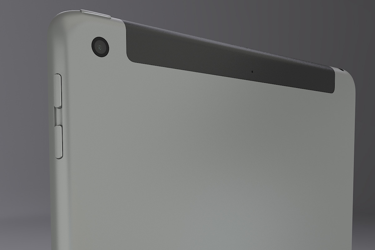 Apple iPad 9.7 Wi-Fi + Cellular 3D, an Object 3D Model by XYZ Space (Photo 8 of 17)