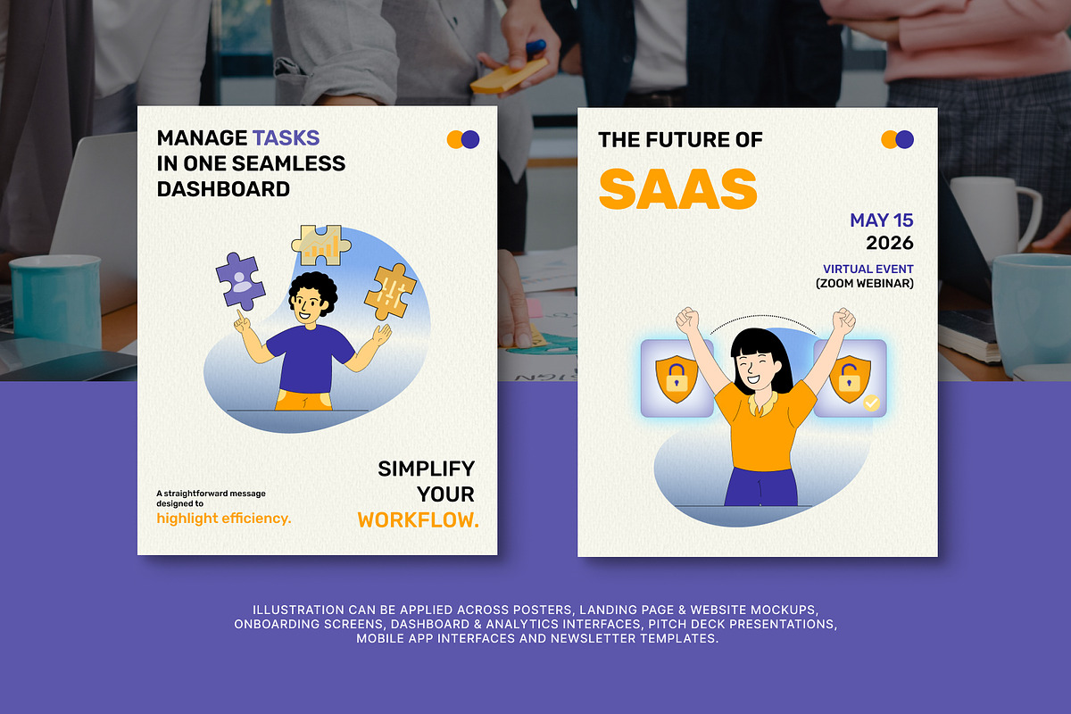 SaaS, UI & Startups Illustration, a Technology Illustration by SLAB! Design (Photo 4 of 6)